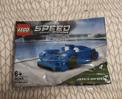 McLaren Elva. Lego Speed Champions neuf jamais ouvert.