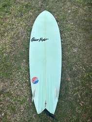 Quiet Flight Surfboard - 5’9 The Bad Fish. She got a little banged up, but she got fixed. She still rides perfectly...