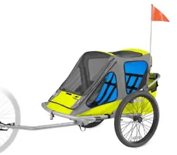 CoPilot Model T Bike Trailer. and stroller conversion kit. This is a trailer and stroller combination. Bike mode or...