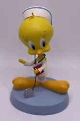 I CONSIDER OFFERS! Vintage RARE NURSES GIVE X-TRA WUV TWEETY BIRD NURSE with STETHOSCOPE & CHART from the Nurses are...