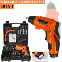 · Style: Cordless Screwdriver. Small screwdriver set with compact size. Upgrade Rear Flashlight & Front LED Light -...