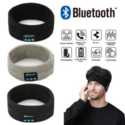 Sports Headband Style: for Sleep Headphones also for a sports headband. It is very lightweight, suitable for travel...
