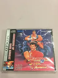 Agressors Of Dark Kombat Neo Geo CD Neuf sous blister version US Envoi rapide soigné