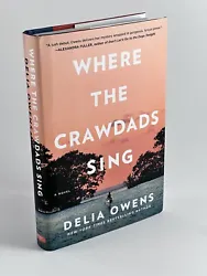 First Edition / First Printing of Where the Crawdads Sing by Delia Owens. Full number line, true first edition. Overall...