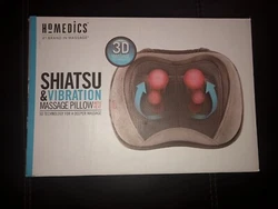 Homedics 3D Shiatsu & Vibration Massage Pillow with Heat Works Perfect..