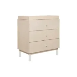 Lighten up your nursery with the playful Gelato 3-drawer Dresser. Stylish but also space-saving with an included...