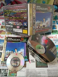 Saturn: Shinseiki Evangelion 2nd Impression [Top & 1ere édition], Version Japonaise - NTSC. ZONE...