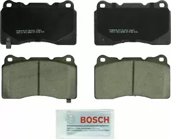 BOSCH BC1001 Specifications. QuietCast; Ceramic; Includes Hardware. LINK test data shows Bosch QuietCast pads perform...