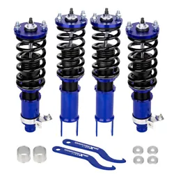 Complete set of 4 coilovers (front & rear); Advanced Twin-Tube Technology; Full Length Adjustable; Independent Ride...
