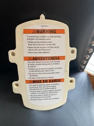 Fisher Price Rainforest Cradle Swing #J8518 Battery Cover, as shown Replacement PartIn good pre~owned condition...