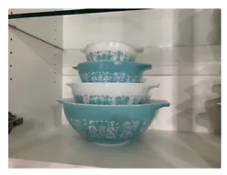 Pyrex Cinderella Bowl Stacking System for Bowl Set, #441, #442, #443 and #444. Please read this is for the stacking...
