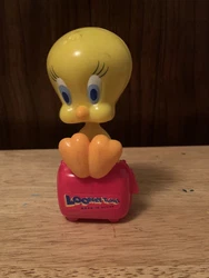 This adorable Looney Tunes Tweety Bird bobblehead is a must-have for any collector or fan of the beloved franchise....