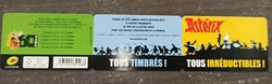Timbres Asterix lettre verte - Planche de 12.  En parfait état, conservés à labri de la lumière.  Service de...