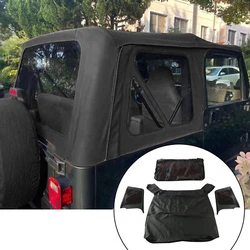 Fit for1997-2006 Jeep Wrangler TJ 2 door models. 1 roof and 3 zippered rear windows. Type: Soft Top. processing of...