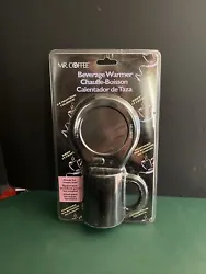Mr Coffee Vintage 1998 NIOP Beverage Warmer W/Mug, Black Warmer & Mug, Both Are Black, Wall Plug In, Used For Any Hot...