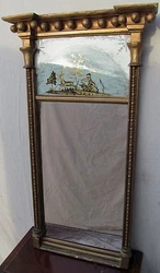 It has bead and sausage embellished concave side columns accented by 12 Tabernacle balls and smartly appointed crown...
