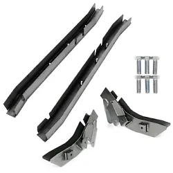 This set includes the rear trail arm repair pieces and the center skid plate repair pieces. Rear and middle driver and...