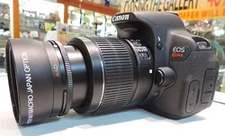This 0.43x Wide Angle Fish eye Lens with 