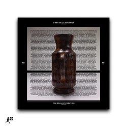 P22.23 Patrick Nicolas art digital écriture peinture sculpture graphique tableau 120X120. PATRICK NICOLAS. Factures...