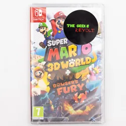 Super Mario 3D World + Bowsers Fury [PAL]. Super Mario 3D World + Bowsers Fury sur Switch est une version deluxe du...