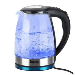 Introductions: The ZOKOP HD-1861-A 110V 1500W 1.8L Electric Glass Kettle is the perfect blend of elegance and...