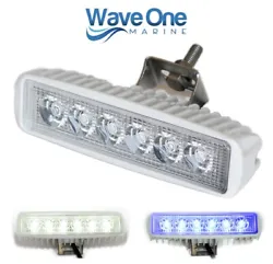 Our Wave One Marine dual color marine grade spreader light was designed through years of owning hundreds of boats that...