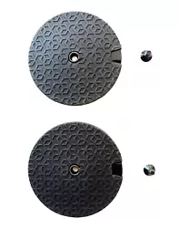 Union Snowboard Fixations - Mini Disc Covers 2 x couvercles de mini disques inclinés 2 x vis de fixation incluses Pour...