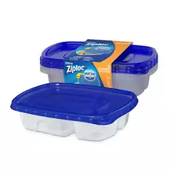 These BPA-free plastic food containers with lids feature dividers that are designed to keep your salmon separate from...
