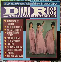 Diana Ross & The Supremes-Motown 25th Anniversary Special-1983 Motown 5313 ML LP. Original pressing with original...