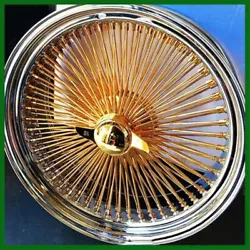 SPOKE STYLE. Spoke / Nipple / Knock Off (Spinner) / Hub / Outer. Straight Lace. Gold Plating & Custom Coloring...