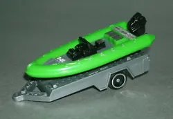 1/64 Scale Inflatable Style Pontoon Raft. Made By Greenbrier. New Basic Plastic Toy.
