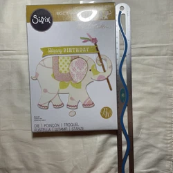 Brenda Walton Bigz L Sizzix Elephant Die #660261. New, appears to be still sealed so I don’t believe I’ve used this...