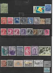 Lot de 32 timbres anciens.
