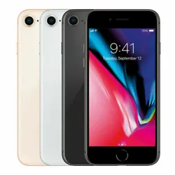 Apple iPhone 8 64GB and 256GB Factory Unlocked Smartphone. iPhone 8 64GB or 256GB Space Gray. iPhone 8 64GB or 256GB...