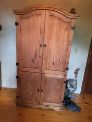 Television Cabinet. You can leave it or stain or paint it any color you want