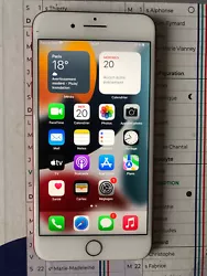 Apple iPhone 7 Plus 128Go - rouge. batterie 80%.
