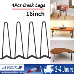 1 x Set of 4Pcs Desk Legs(Other accessories are not included). Great accessories for handcrafts furniture, worth...