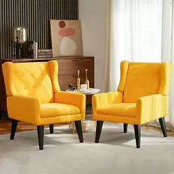 EASY TO ASSEMBLE: Its easy to install this reading armchair following our instruction, adults can complete the...