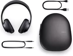 Bose NC700 Noise Cancelling Over Head Ultra Premium Headphones - Black. Carrying Case. USB Charging Cable. Proud to be...