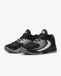 SHOE NAME: Nike Zoom Freak 4 Cookies and Cream Shoes STYLE NUMBER: DJ6149-001 COLOR: Black, Light Smoke Gray,...