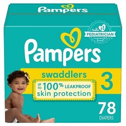 •NEW & IMPROVED! Wrap&Protect System designed to help keep babys skin dry and healthy.