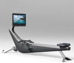 Hydrow Rowing Machine - Used. The Hydrows footprint is 86