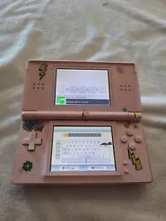 Console Nintendo ds Lite rose - fonctionne mais Pixel écran bas Hs.  Vendu sans chargeur   Pas de retour