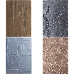 Texture Fades Embossing Folders must be used with an embossing machine such as a Big Shot, Vagabond, etc. The most...