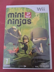 JEU VIDEO WII MINI NINJAS. NEUF. VERSION UK MAIS JEU EN FRANCAIS JEU ENCORE SOUS PLASTIQUE D ORIGINE