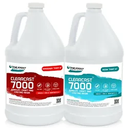 Clearcast 7000 is a epoxy resin system which was designed for high gloss, crystal clear castings, and coatings. This...