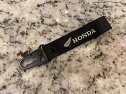 For sale is an metal hook style Honda HRC Racing Double Sided Embroidered Motorcycle Keychain. This is a high quality...
