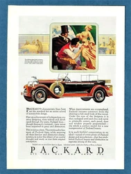 Original color print ad from magazine of 1928. Very nice condition.