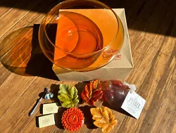 You are buying a Brand New Yankee Candle Company Limited Edition Floating Votive Glass Bowl. These candle and glass...
