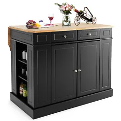 Color: Black  Material: Rubber Wood, MDF, Engineered Wood,Metal  Overall Dimension: 47